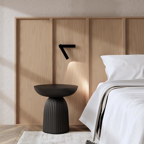 Double bed headboard - WALLWOOD DESIGN DROIT BORDS CARRE - Studio Gazelles - for single beds / contemporary / wooden