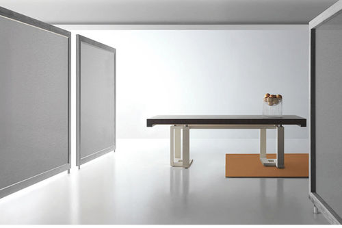 Contemporary table - FRASEGGIO - BAULINE - wooden / rectangular / extending