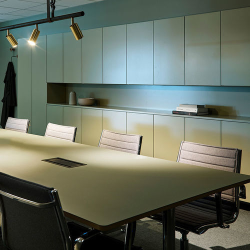 Self-supporting storage system - EVOLUTION CABINETS - MIZETTO AB - contemporary / wooden / commercial