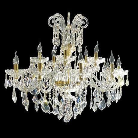 Contemporary chandelier - 1506 - CRISTALUX LIGHTING DESIGN - crystal / 15 light / commercial