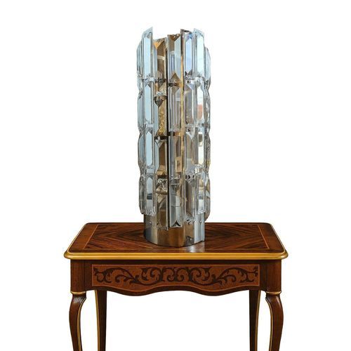 Table lamp - 125 - CRISTALUX LIGHTING DESIGN - stainless steel / crystal / contemporary