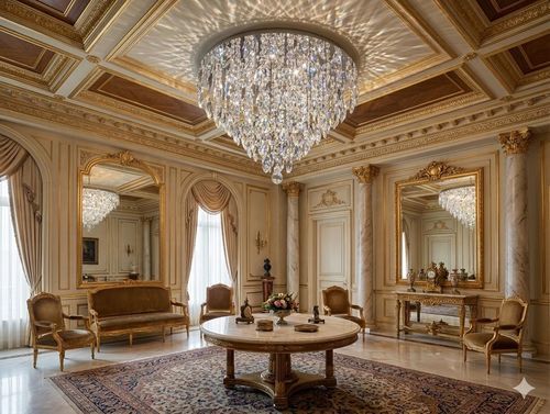 Contemporary chandelier - X8/S873 - CRISTALUX LIGHTING DESIGN - crystal / commercial / waterfall