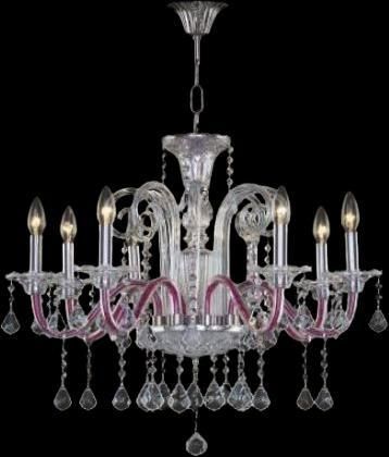 Traditional chandelier - 13/165/6 - CRISTALUX LIGHTING DESIGN - crystal / 6 light / candelabra