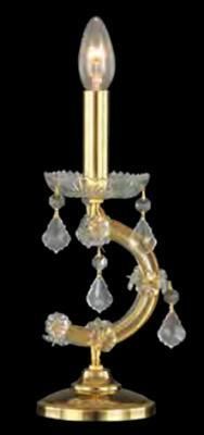 Table lamp - 3366/1 - CRISTALUX LIGHTING DESIGN - desk / crystal / contemporary