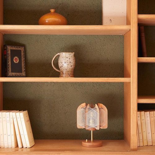 Table lamp - JEEMI - LAFABLIGHT - desk / oak / cotton