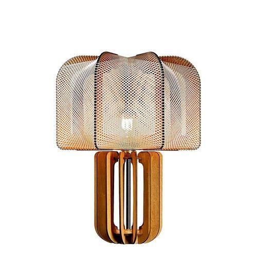 Table lamp - MULJEE MW CROISÉ - LAFABLIGHT - oak / cotton / wood