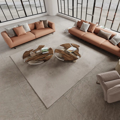 Contemporary coffee table - RONG - DASH CASA GROUP CO.LTD - resin / wood / travertine