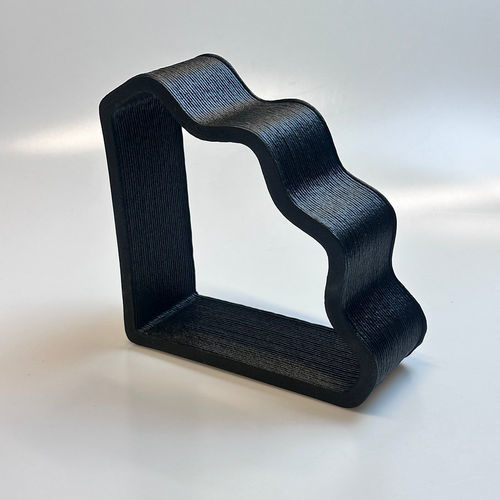 Plastic bookend - STONE  - BlueCycle