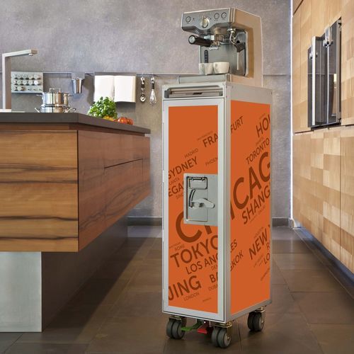 Aircraft trolley - Skypak - food transport / tea / for hotel