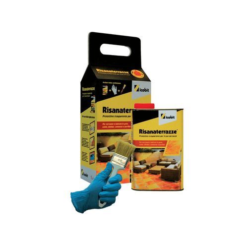 Terrace liquid waterproofing - RISANATERRAZZE &amp; BOX - Icobit Italia - protection / for balcony / exterior