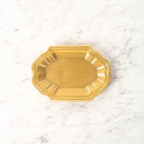 Glazed ceramic presentation platter - MPU186 - MAISON PICHON - home / for hotel / for restaurant