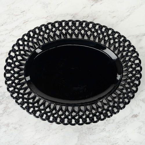Glazed ceramic presentation platter - MAISON PICHON - home / for restaurant / handmade