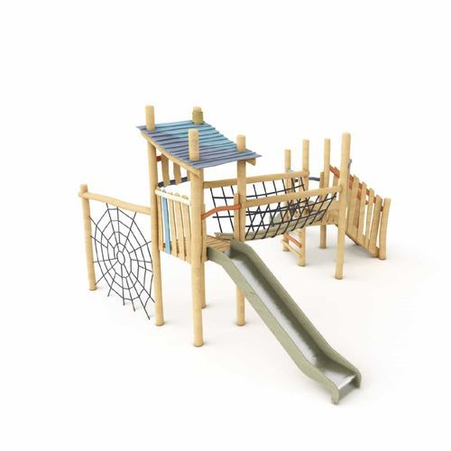 Playground climbing net - RPB2014-TS - ASLIPARK ÇEVRE TASARIM VE MÜH. SAN. DIŞ TİC. LTD. ŞTİ (Robiwood) - commercial / for public space / for school
