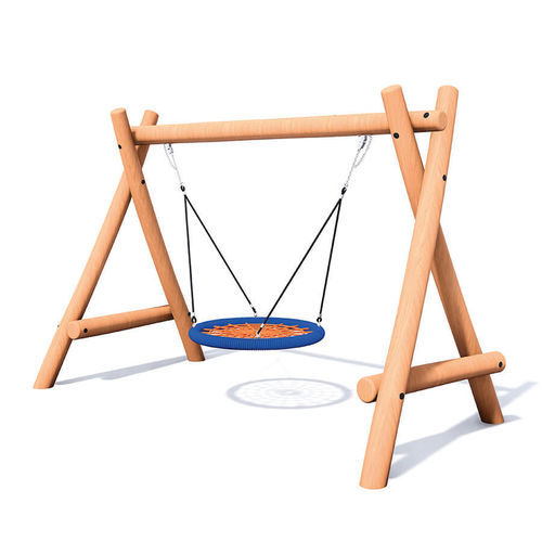 Robinia swing - ALTALENA CON CULLA - MACAGI s.r.l. - wood / playground / bird’s nest