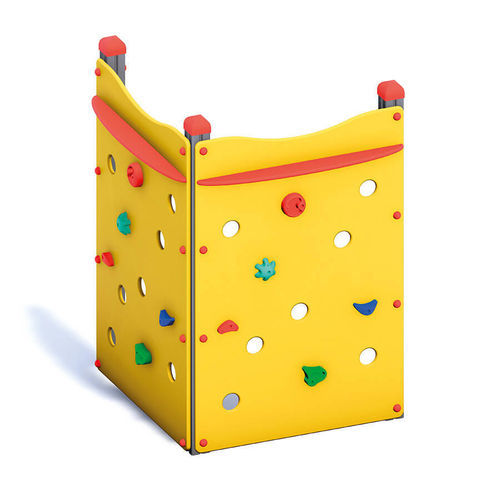 Fixed climbing wall - DOUBLE  - MACAGI s.r.l. - for playground / outdoor
