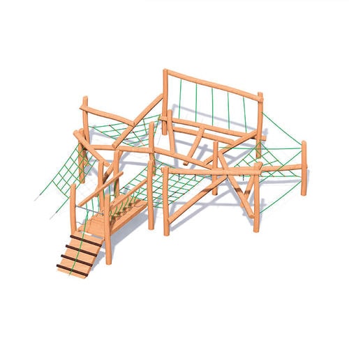 Playground obstacle course - MIYAGI - MACAGI s.r.l. - slalom / platform / climber