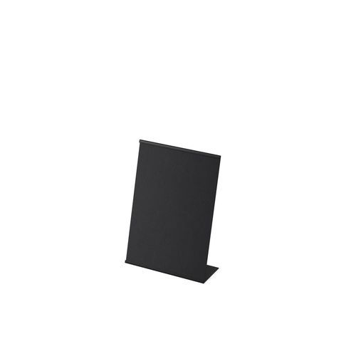 Desktop info sign stand - INT020_BL - Best Mannequins BV - interior / powder-coated steel