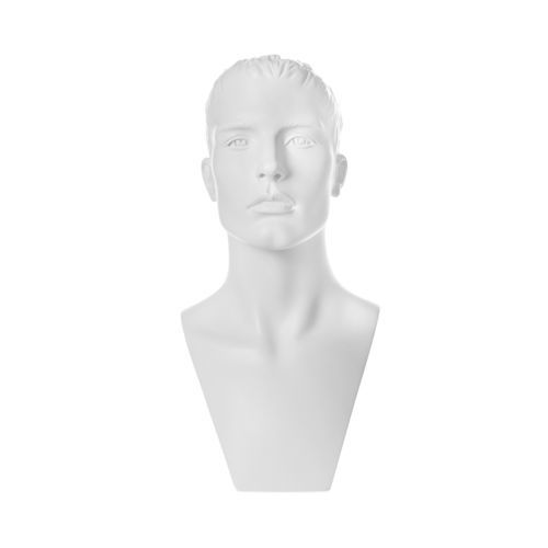 Male display mannequin head - 102531 - Best Mannequins BV - realistic / fiberglass / polyester