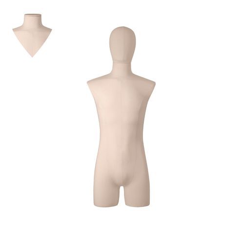 Male dressmaker mannequin - COUTM21_EC1 - Best Mannequins BV - abstract / cotton / polyurethane foam