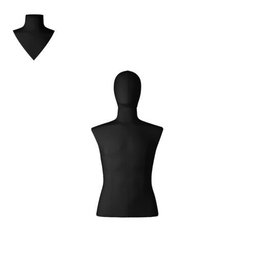 Male dressmaker mannequin - COUTM20_BL1 - Best Mannequins BV - abstract / PU / polyurethane foam