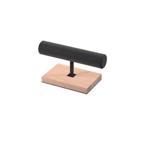 Jewelry display rack - INT021_BL+WORW - Best Mannequins BV - desktop / wooden / powder-coated steel