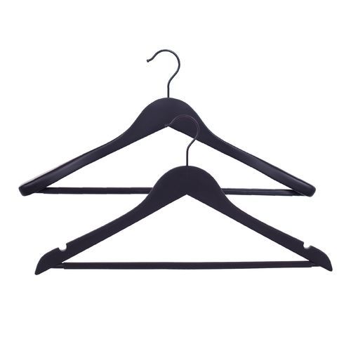 Wood coat hanger - Fashion Soft Touch - Best Mannequins BV - coating / for showroom / for clothing stores