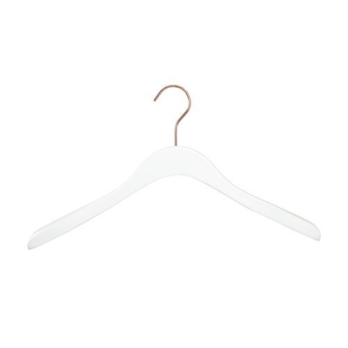 Chrome coat hanger - Best Mannequins BV - wood