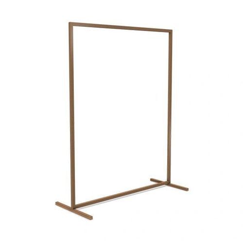 Brushed stainless steel clothes rack - Best Mannequins BV - powder-coated steel / plastic / stainless steel