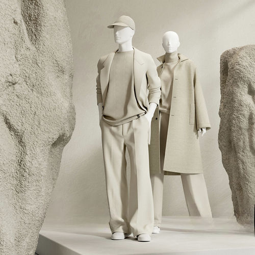 Female display mannequin - WINDOW - Best Mannequins BV - abstract / bioplastic / bio-composite