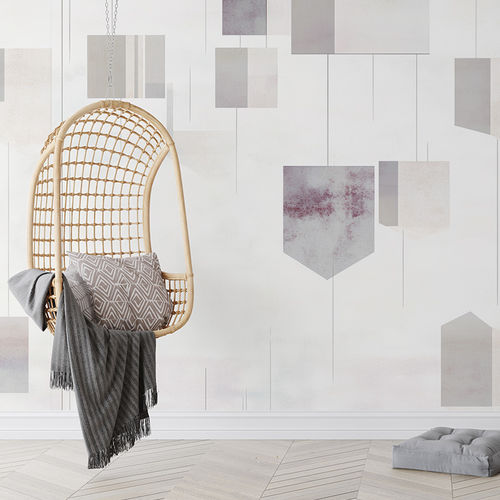Modern wallpaper - GEOMETRIC VOID - jaWalls - geometric pattern / geometric / customizable