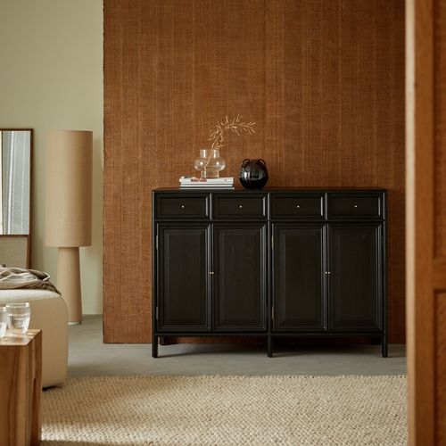 Traditional sideboard - ANNA - TICKET FOR THE MOON - lacquered wood / varnished wood / with drawers