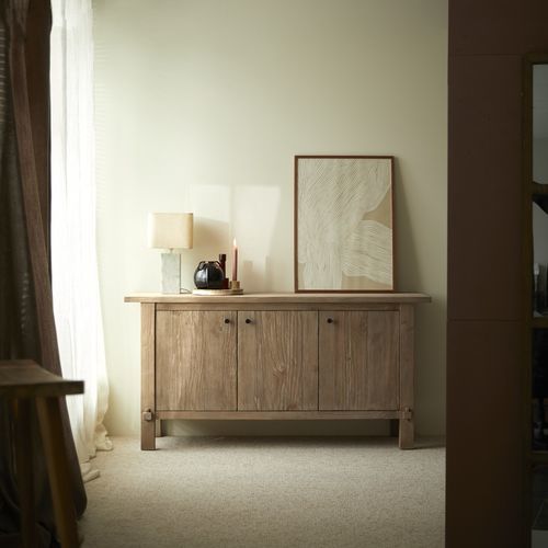 Rustic sideboard - HAZEL - TICKET FOR THE MOON - pine / recycled / FSC certified