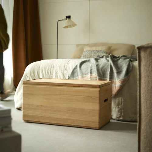 Contemporary chest - NINO - TICKET FOR THE MOON - for bedroom / teak / solid wood
