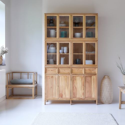 Contemporary china cabinet - ALEX - Tikamoon - plywood / not specified / for office