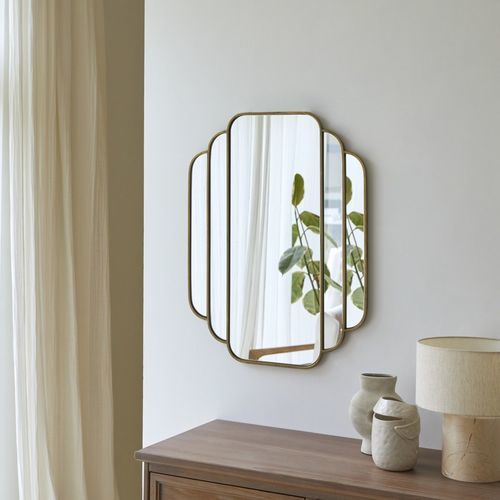 Wall-mounted mirror - MAS - Tikamoon - hanging / for sanitary facilities / for reception area