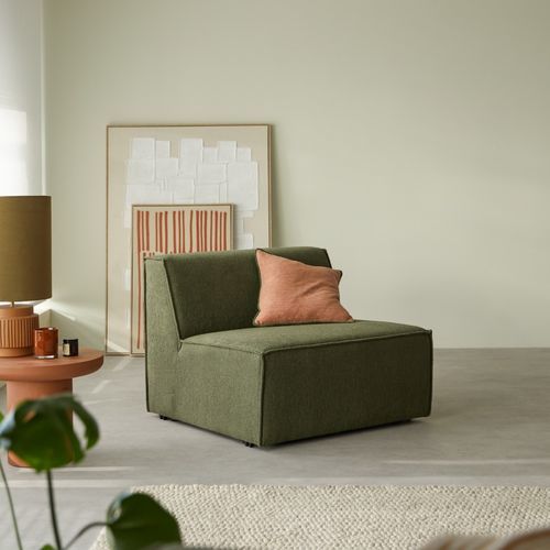 Contemporary armchair - DARIO - Tikamoon - fabric / polyester / custom