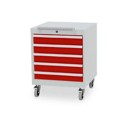 Indoor cabinet with casters - 3151-CL6H060500M_V.1156 - Lockeel - for workspace / industrial