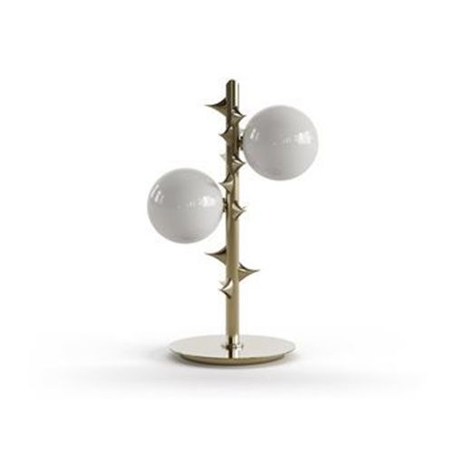 Table lamp - SPIKE - Bablanc - spike / glass / gold-plated brass