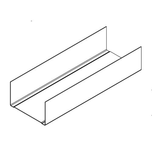 Metal profile - UNI - Vertebra - U-shaped / for facade / for partition wall