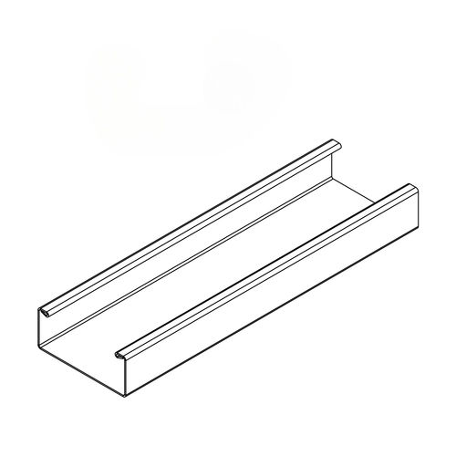 Metal profile - SP - Vertebra - C / for facade / for partition wall