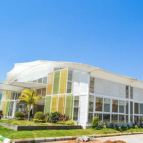 Tensile canopy - Skyshade - roof / for facade / for special events