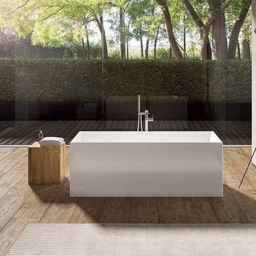 Freestanding bathtub - IDEA F - Albatros - for homes / acrylic / contemporary