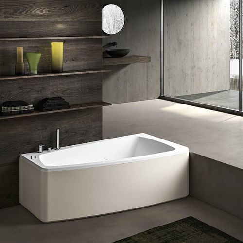 Corner bathtub - ALTEA 160 - Albatros - built-in / back to wall / for homes