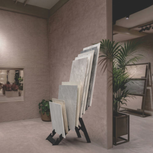 One-sided tile display rack - ETALAGE - modular / home / commercial