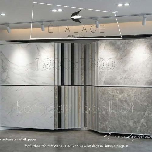 Retail brochures rack - bombay booklet - ETALAGE - for exhibitions / for showroom / for reception area