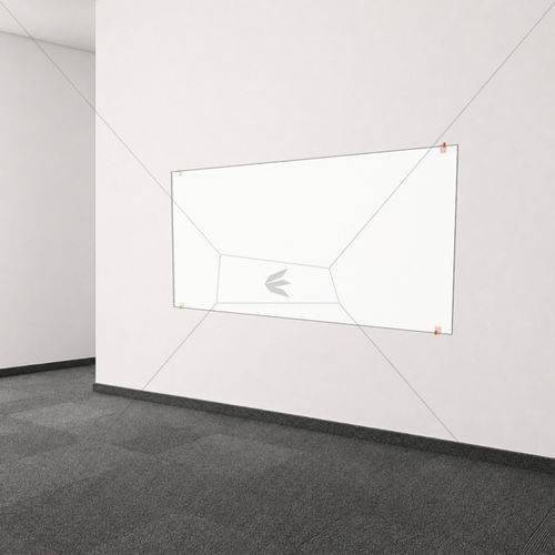 Mild steel mounting clip - KLIC CLAK-STEP  - ETALAGE - for wall / for panels / display