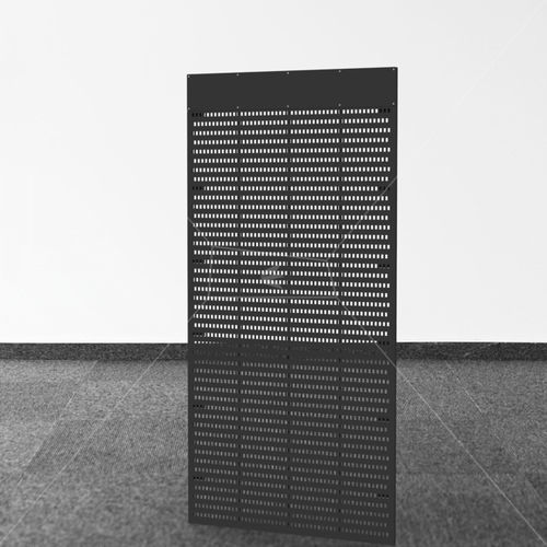 Wall-mounted tile display rack - KLIC CLAK-HANGWALL - ETALAGE - for shop / for showroom / black