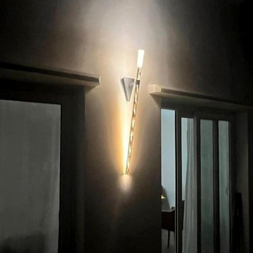 Outdoor wall light - BAMBU - LUMINARE (powered by Casablanca de la luz SL) - contemporary / stainless steel / cylindrical