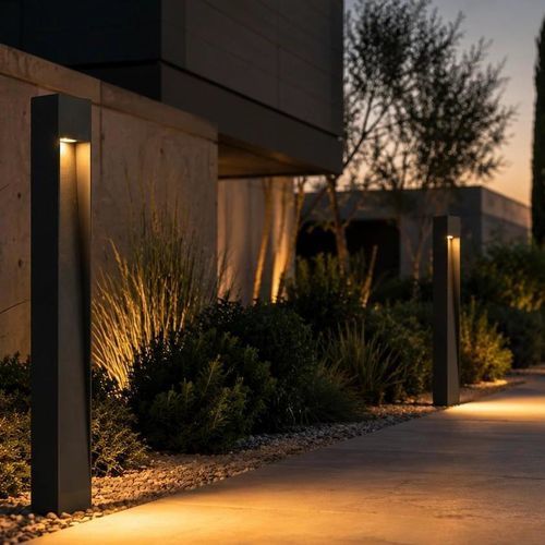 Garden bollard light - ART-1500 - ARTAY Lighting - for public spaces / contemporary / galvanised steel