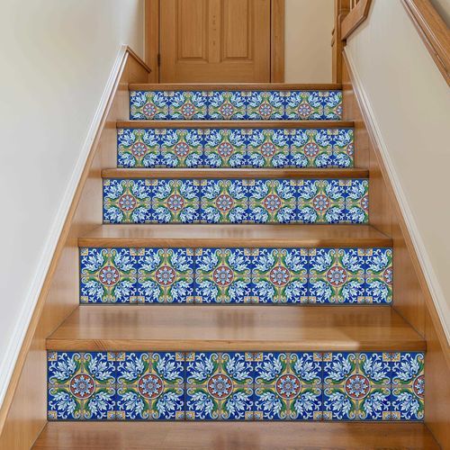Porcelain tile - MEXICAN TALAVERA  - Tempera Art Design - high-gloss / indoor / for entryways